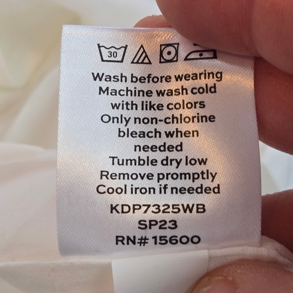 Draper James RSVP Ivory Embossed Floral Midi Dress XL  Sleeveless NWT - Picture 12 of 14